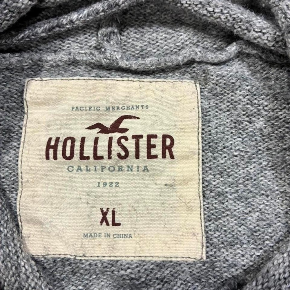 Hollister men XL Grey and black sweater hoodie.SKU50 #sweaterweather - Picture 5 of 8
